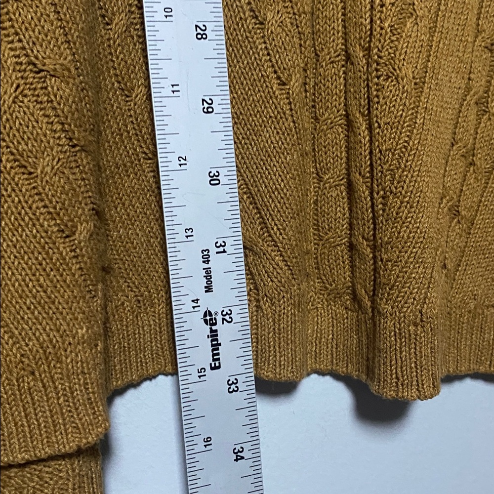 J Jill Perfect Relaxed Fit Open Front Cardigan Women’s XL‎ Camel Tan Sweater - Picture 13 of 14